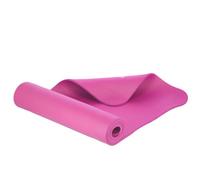 HMS YM03 Tapis de yoga 183 x 61 cm 10 mm NBR, rose, avec sangle de transport