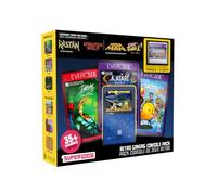 Pack Console de jeux rétrogaming Blaze Capcom Super Pocket + Atari Arcade 2 Interplay 1 TAITO 2 + 3 cartouches Evercade