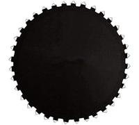 Hmtbet Toile Trampoline, Tapis De Saut De Rechange pour Trampoline de Jardin Wave et Jumper, Ø 183/244/306/366/396/427/457/488 cm, Résistant à l'eau, Résistant Aux UV,Noir,16ft 108buckle