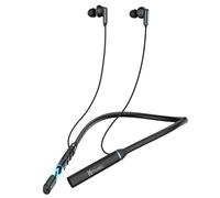 Hmusic Casque Tour de Cou Bluetooth sans Fil, OTG-USB Charging | 35H d'autonomie, 3 Equalizer Modes, Écouteurs magnétiques, Intra-Auriculaires pour Sport/Course/Jeux, Noir