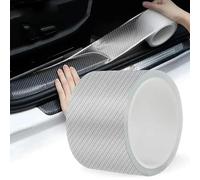 HMYOUXUAN Protecteur de seuil de Garde de Porte de Voiture pour MG HS EHS 2024 2023 2022 2021 2020 2019, 10cm×5m Protecteur de Pare-Chocs Protection en de Port de Voiture,Transparent