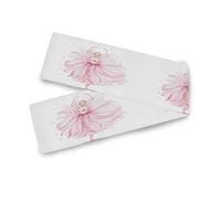 HMZXZ Chemins de table en polyester avec motif ballerine rose, pour salle à manger, cuisine, fête, mariage, décoration d'intérieur, 33 x 177,8 cm