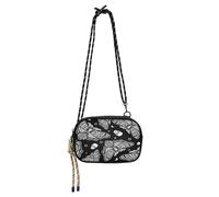 HMZXZ Sac à bandoulière ésotérique Sugar Moth Skull Moon Petit sac à main avec sangle réglable, Day of the DeadFanny Sac à dos à bandoulière pour femme homme voyage travail