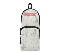 HMZXZ Trousse à crayons personnalisée avec motif astronomie, trousse à crayons pour filles, garçons, enfants, stylo et trousse de papeterie personnalisée pour l'école