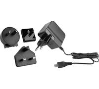 HN Power HNP12I-MicroUSBL6 Chargeur USB 12 W 1x Micro-USB noir avec adaptateur Australie, avec adaptateur pour l'Europe, avec