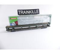 HN4411-2 ARNOLD N 1:160 / WAGON SNCF DD DEV 66 PORTE VOITURES LIVREE VERT Ep IV