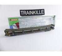 HN4412-1 ARNOLD N 1:160 / WAGON SNCF DD DEV 66 PORTE VOITURES LIVREE VERT Ep IV