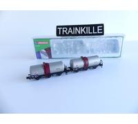 HN6675 ARNOLD N 1:160 / 2 WAGONS CITERNE SNCF 3 ESSIEUX Uh SGTL SEWAR