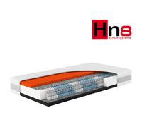 HN8 SCHLAFSYSTEME Matelas à ressorts ensachés, 7 zones, H2/H3 ou H3/H4 (160 x 200 cm)