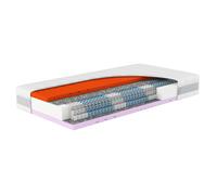 Hn8 Schlafsysteme Matelas à ressorts ensachés, 7 zones, H2/H3 ou H3/H4 (H3/H4, 100 X 200 CM)
