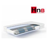 Hn8 Schlafsysteme Matelas à ressorts ensachés Dream TA 1000, 7 zones, H2, H3 ou H4 (90 x 200 cm)