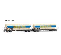 HN9749 wagons-silos à grains à quatre essieux « Herforder Pils » ECHELLE TT
