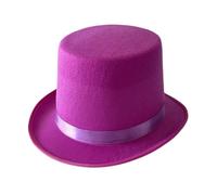 HNALIUH Chapeau haut de forme britannique pour costume théâtral, comédie musicale, chapeau haut-de-forme pour adulte