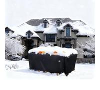 HNBFKD Housse de Protection imperméable et Anti-UV pour Meubles de Jardin 180x90x75cm/LxWxH Housse de Protection pour Meubles de Jardin avec Sangle Coupe-Vent et Cordon de Serrage réglable