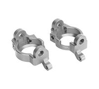 HNBGNNMRO 2 pièces de Blocs de roulettes, moyeu en Alliage d’Aluminium en Forme de C, Support de moyeu en C pour véhicule Tout-Terrain RC ZD Racing DBX 10 1/10, pièces de Rechange (De Couleur)