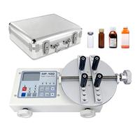 HNBYLMM Bottle Cap Torque Tester, Portable Digital Torsion Meter, Screw Driver Wrench Measure Tester Torque Testing, Maximum Torque 50 N·m, 10-160mm Clamping Diameter HP500