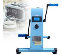 HNBYLMM Générateur de pédale 350W, générateur pour vélo d'appartement, générateur à manivelle, Générateur de Puissance à pédale, Sortie USB 5V/12V/48V, avec lumière LED et Affichage sur écran