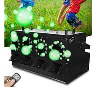 HNBYLMM Machine à fumée à Bulles, Machine à Bulles de fumée 48 LED RGB AVCE télécommande et DMX, Machine a fumee pour intérieur et extérieur, Halloween, fêtes, Mariages, Anniversaires