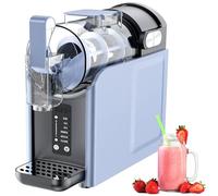 HNBYLMM Machine à Slush, sans de glaçons, Machine à granités pour la Maison, Affichage de la température en Temps réel, autonettoyante, 5 programmes prédéfinis, pour frappés, Glaces et Milkshakes