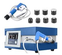 HNBYLMM Machine de thérapie par Ondes de Choc, Appareil de thérapie par Ondes de Choc extracorporelles pour soulager la Douleur, avec 5 têtes de Massage, pour Les Muscles, Le Dos, Les articulations