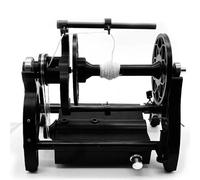 HNBYLMM Rouet électrique, bobineuse de Fil Automatique, Enrouleur de Fil de Laine à Tricoter, contrôle de Vitesse, Avant et arrière, pour Le Tissage de Fil, processus de mèche Mixte,Black