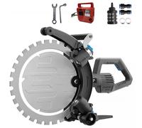 HNBYLMM Scie à Anneau électrique pour découpe Murale, découpeuse de béton, Profondeur de Coupe de 31cm, Refroidissement par Eau et Lame diamantée de 41cm, pour la Construction et la rénovation