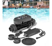 HNBYLMM Smart Saltwater Pool Chlorinator System, Up to 60,000 Gallons Pool, Salt Chlorine Generator Built-in Wi-FI & APP Control, Salt Pool Chlorine Generator for Above & in-Ground Pools, IPX5,20g/h