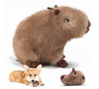 HNCOWPTU Capybara Jouet en peluche pour chien et chat en matériau souple