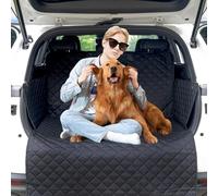 HNCPSY Doublure de Cargaison pour Chiens et Animaux domestiques avec Rabat de Protection pour Pare-Chocs, Housse de siège de Voiture imperméable et antidérapante, Grande Taille, Ajustement Universel