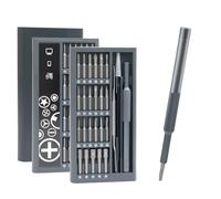 HNCY 50 EN 1 Kit de Tournevis de Précision, Tournevis de Precision Portable, Kit Tournevis de Précision pour PC, Macbook, Ordinateur, Lunettes, Montres, Appareils Photo, Smartphone, Console de jeu