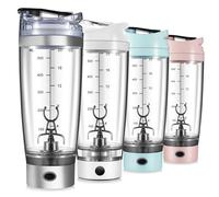 HNCY 600 ml shaker protein electrique - argenté