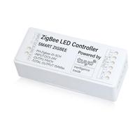 HNCY ZigBee 3.0 Variateur, ZigBee Dimmer Interrupteur Intelligent Lumiere | Contrôleur LED ZigBee3.0 Variateur Intelligent, Smart Life/Tuya App, Compatible avec Alexa/Google Home (ZigBee 3.0 RGBCW)