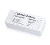 HNCY ZigBee 3.0 Variateur, ZigBee Interrupteur Intelligent Lumiere, Contrôleur LED ZigBee3.0 Variateur Intelligent, Smart Life/Tuya App APP Commande, Compatible avec Alexa/Google Home (ZigBee3.0-DW)