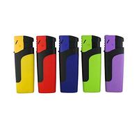 HND Lot de 5 Briquets Tempête électronique Turbo Zorr Rubber Serie