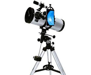 HND Pack télescope XXL Astrophotographie 1400-150 avec Lunette astronomique Zoom et Accessoires