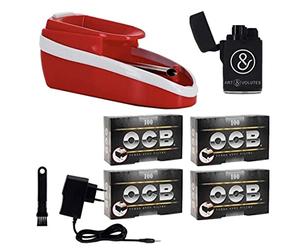 HND Pack Tubeuse électrique Filling et 4 boites de Tubes à Cigarettes OCB