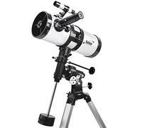 Generique Télescope Star Sheriff 114/1000 – Monture EQ-3, 4 oculaires, chercheur, filtre lunaire