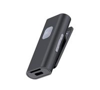 Hndhbfgrt Adaptateur Émetteur-Récepteur sans Compatible Bluetooth, Prise Jack Auxiliaire 3,5 Mm, Prise en Charge Audio, Microphone 5.0, Lecteur MP3.