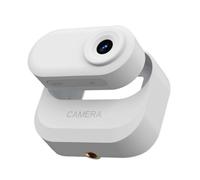 Hndhbfgrt HD1080P de Poche Mini Vlog Camera sans Portable Action Body Cam for Sports Travel Photography Recorder Video White