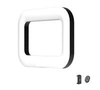 Hndhbfgrt Lumière de Remplissage Rechargeable à Trois Couleurs, Anneau avec Bluetooth pour Selfies, Lumière de Photographie pour Diffusion en Direct.