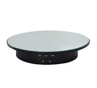 Hndhbfgrt Plateau Tournant Motorisé à 360 Degrés, Support D'Affichage Électrique pour la Photographie avec Télécommande pour Vidéos A.