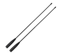 HNDRBD Antenne fouet BNC AR-771 27 MHz 39,5 cm compatible for les radios CB portables for Uniden Cobra RadioShack Midland Anytone Antenne d'interphone(One Size)