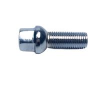 HNDRBD Boulon extra long M14 x 1,5 | 6 pans 17 mm | Logement sphérique | Filetage: 23/28/31/35/40/45/50/51/55/60/63/65 Écrou de boulon de roue(35mm x 1Piece)