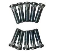 HNDRBD Goujon de roue 12,3 mm 90113-SM1-005 Goujons 48 mm/58 Écrou de boulon de roue(48mm lenght 10 pcs)