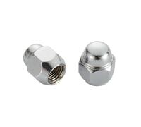 HNDRBD Lot de 10 écrous roue 12 x 1,25 mm for Subaru Ascent Forester Legacy Outback Asuna Sunrunner Chevrolet Tracker GMC 3/4" Hex 19 Écrou de boulon de roue(Nuts 10pcs)