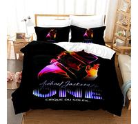 HNDXLHH Housse de Couette 220x240 Noir Housse de Couette Microfibre Parures Lit Ultra Doux Housses Couettes Parure Lit Inclure 2 Taies(50x75cm)