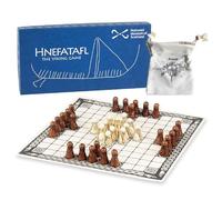 Hnefatafl - Le Jeu Viking - Inclut Une Pochette/pochon en Coton de Conception Unique pour Jouer avec des pions.