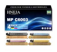 HNEJA 841853 841854 841855 841856 Cartouche Toner Remplacement pour Ricoh MP C4503 C5503 C6003 C4504 C6004 C4504ex C6004ex Imprimantes,4 Colors-1 Pack
