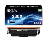 HNEJA Cartouche Toner 230X BK/C/M/Y, W2300X W2301X W2302X W2303X Remplacement Cartouches Toner pour HP 4201dn 4201dw 4202dn 4202dw 4203dn 4203dw 4303dwe 4302dwe 4301dwe Imprimante,Black-1 Pack