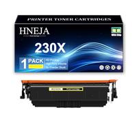 HNEJA Cartouche Toner 230X BK/C/M/Y, W2300X W2301X W2302X W2303X Remplacement Cartouches Toner pour HP 4201dn 4201dw 4202dn 4202dw 4203dn 4203dw 4303dwe 4302dwe 4301dwe Imprimante,Yellow-1 Pack